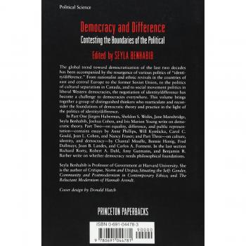 Democracy and Difference: Political Boundaries Analysis (Princeton Paperback Edition)