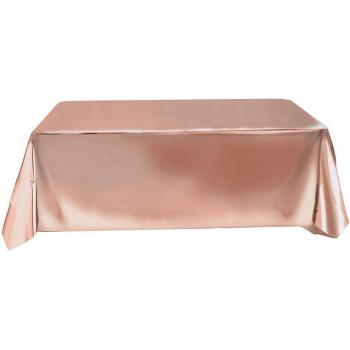 Mantel Oro y Rosa Metalizado de 137X274 cm