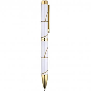 Roller Belius Carte Blanche Blanco y Dorado Tinta Negra con Caja de Diseño