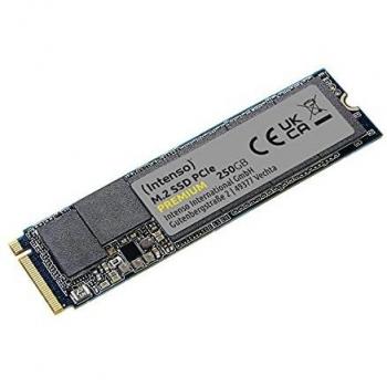 Intenso 250 GB M.2 SSD PCIe Premium, hasta 2100 MB/s, PCI Express Gen.3 x 4 NVMe 1.3, Unidad de Estado sólido