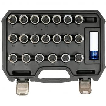 Juego de llaves de vaso Yato YT-060306 1/2 21 Piezas
