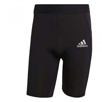 Malla Corta Ajustada para Hombre Adidas Training Negra