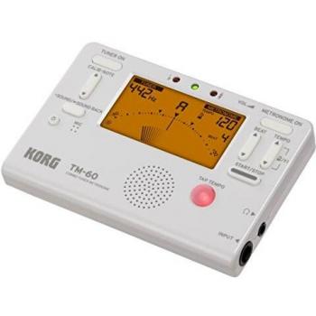 Korg TM60-BK - Sintonizador/metrónomo con micrófono de contacto
