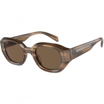 Emporio Armani EA4230U 614973 Men's Square Sunglasses Brown Size 48