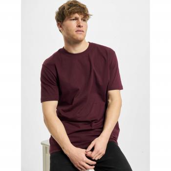 Camiseta Básica Urban Classics - Rojo Vino - S a XXL - Hombre
