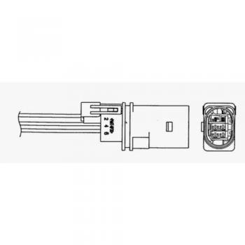 Sonda Lambda NGK 93328 para Opel Corsa D 3/5 puertas - Sensor de Oxígeno