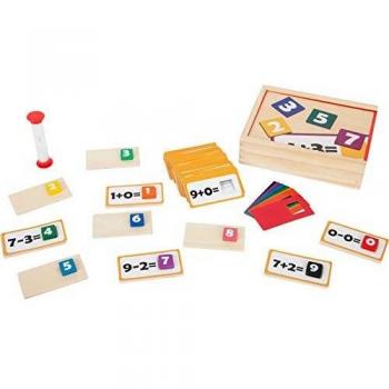 Puzzle Educativo de Madera para Aprender Matemáticas - Small Foot 121 Piezas