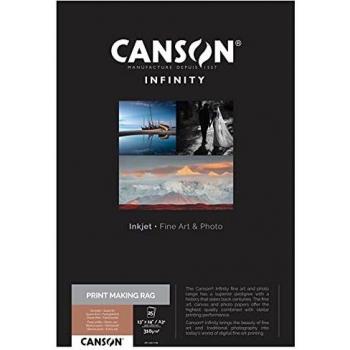 Canson Infinity PrintMaking Rag A3+ 310g Fine Art Paper - 25 Sheets
