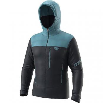 Chaqueta Dynafit Radical Primaloft® con capucha, color azul noche y gris, talla L
