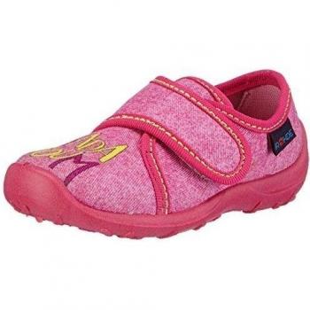 Rohde Boogy - zuecos de material sintético niña, color rosa, talla 28