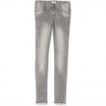 NAME IT Nkfpolly Dnmtia 4003 Pant, Jeans para Niñas, Gris