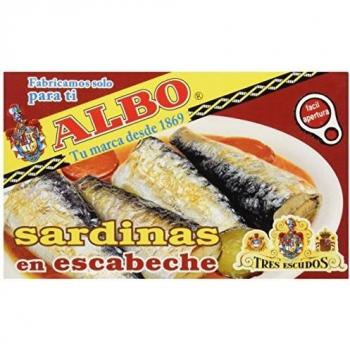 Albo - Sardinas en escabeche - 85 g - [Pack de 3]
