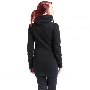 R.E.D. by EMP Smart Hoodie Mujer Sudadera con Capucha Negro XXL