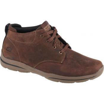 Zapatos Skechers Harper Marrón, tipo: calzado masculino, características: diseño de cordones, color marrón, modelo HSKE23H51