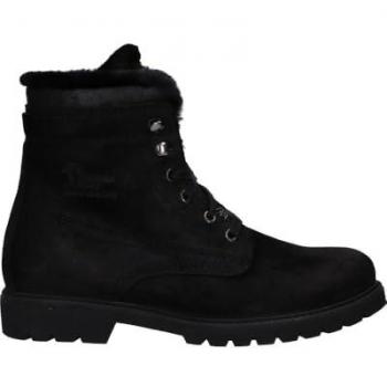 Botas de Hombre Panama Jack P03 Aviator Igloo C22 Velour Negro-Black 43