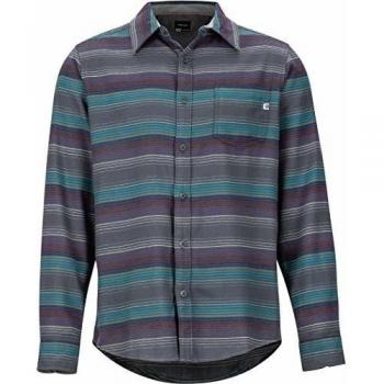Marmot Fairfax Midweight Flannel LS - Camiseta de Manga Larga para Hombre, Hombre, 44550-6403-3-S, Figura, Small
