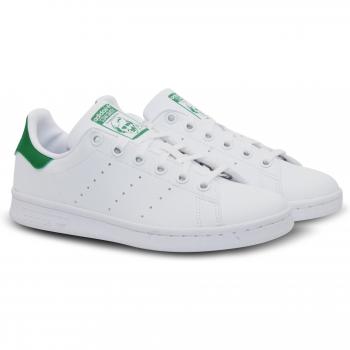 Adidas Originals Stan Smith Zapatillas Casual Unisex Niños Blanco/Verde