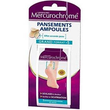 Pansements Ampollas Grand Format Mercurochrome - 5 Unidades