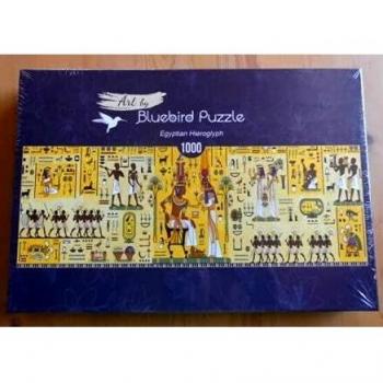 Bluebird 1000-Piece Panoramic Puzzle - Egyptian Hieroglyphs
