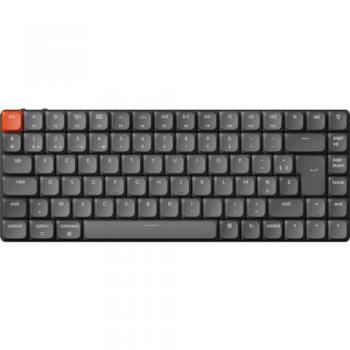 Teclado Mecánico Gaming Keychron K3 Max RGB Gateron Brown Hot-Swap Gris