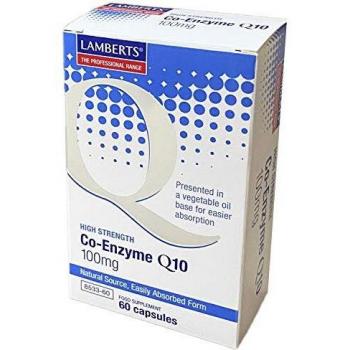 Lamberts Co Enzima Q10 100mg - 60 Tabletas