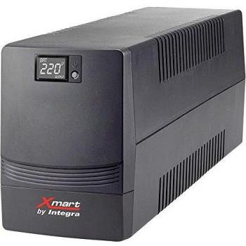 Xmart by Integra SAI-SUPRA-1601 - Sistema de alimentación ininterrumpida, Color Negro