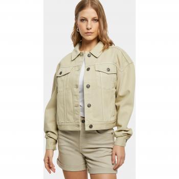 Oversized Soft Seagrass Women's Denim Jacket