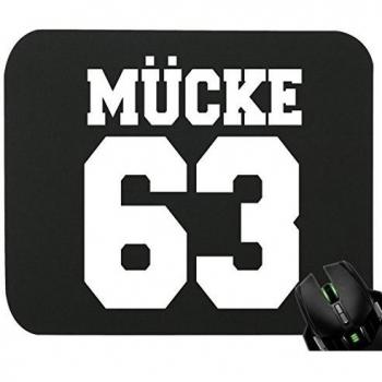 Touchlines - mücke 63 alfombrilla para ratón para juegos y diseño gráfico 230 x 190 x 5 mm negro negro 230 x 190 x 5 mm