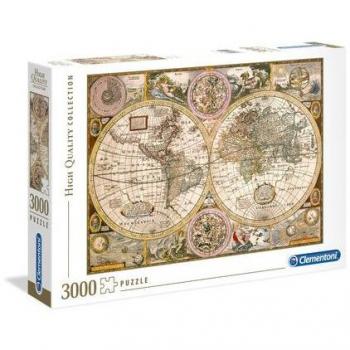 Puzzle Mapa Antiguo 3000 Piezas