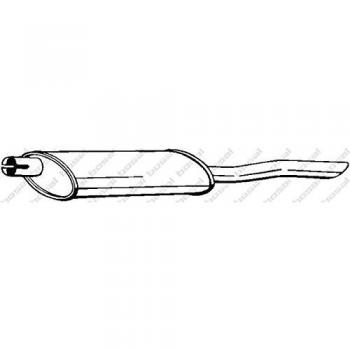 Silenciador trasero BOSAL 141001