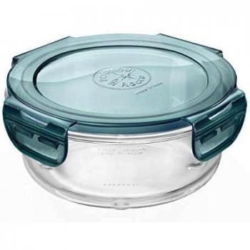 Contenedor de vidrio Bormioli Rocco Frigoverre Evolution 0,5 L con tapa, diámetro 14 cm