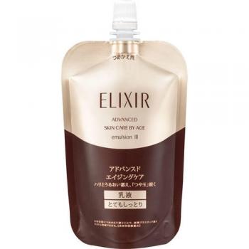 Shiseido Elixir Advanced Age Emulsion III Refill 110ml - Milky Lotion for Youthful Skin