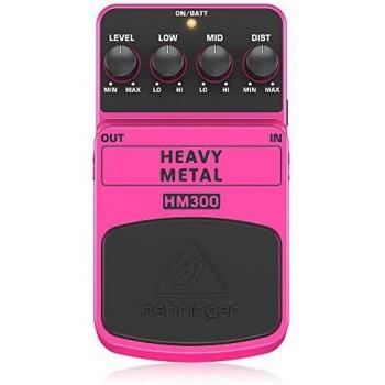 Pedal de Distorsión Heavy Metal Behringer HM300 para Guitarra