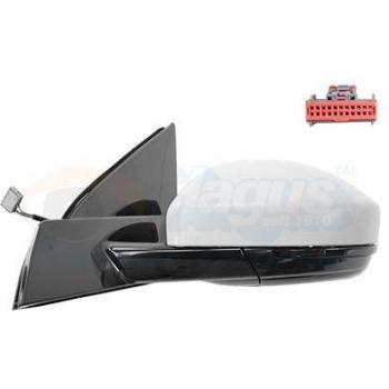 Espejo retrovisor VAN WEZEL 0259807 con ajuste eléctrico, calefacción integrada, cristal convexo y diseño específico para vehículos