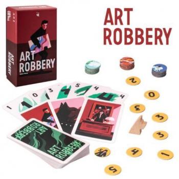 Art Robbery - Juego de Cartas Educativo para Niños Mayores de 8 Años