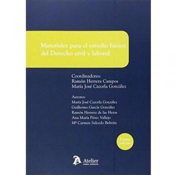 Materiales para el estudio básico del Derecho civil y laboral: Manual de innovación docente adaptado a los grados de titulaciones no jurídicas