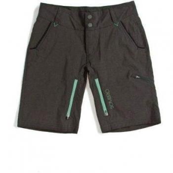 Sombrio - Pantalones cortos de ciclismo para mujer, tamaño XS, color mineral gris