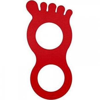 Tapiz flotante Leisis en forma de Pie rojo