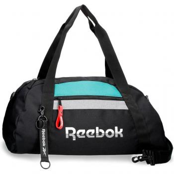 Bolsa de viaje Reebok Andover 55cm negra, capacidad de 31L