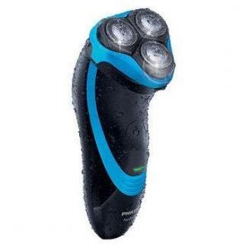 Afeitadora Philips AquaTouch AT750/26 Wet & Dry Recargable con 3 Cabezales