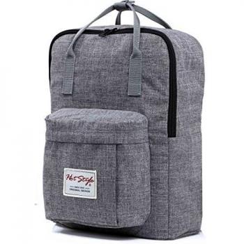Bestie 14 Mochila Mujer, para portatil 14 Pulgadas, 12 litros, Gris