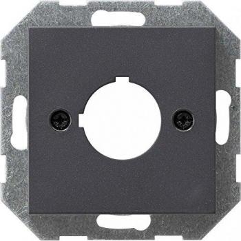 Gira System 55 Central Cover Plate 22.5 Anthracite 027228
