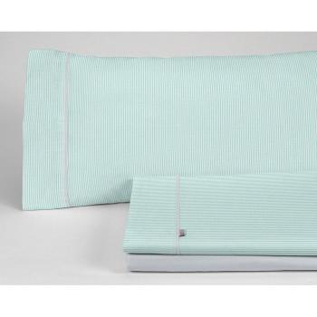 Juego de Sábanas Aqua Greta 160 - Set de Ropa de Cama en Tonos Acuáticos