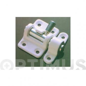 Cremona Falleba 2000/1974 Cromada - Cerradura de seguridad, acabado cromado, diseño moderno, fácil instalación, compatible con puertas de madera y metal