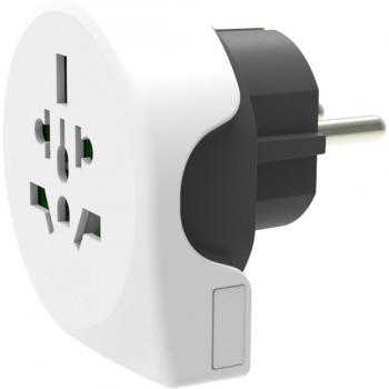 Adaptador de viaje múltiple para Europa
