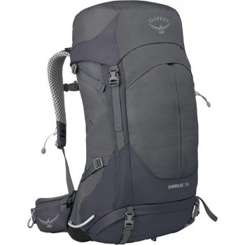 Osprey Sirrus 36 Women's Hiking Backpack - Tunnel Vision Grey, 36 Liters, Lightweight Nylon