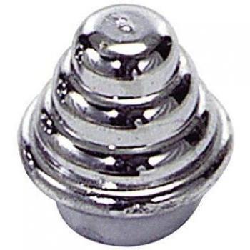 ORYX 5300067 Terminal Barra Exterior Tubo 12mm Cromo