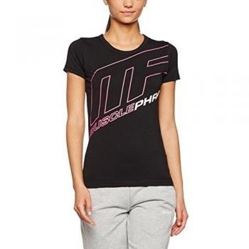 Musclepharm 413 Crew Neck, Camiseta Mujer, Multicolor