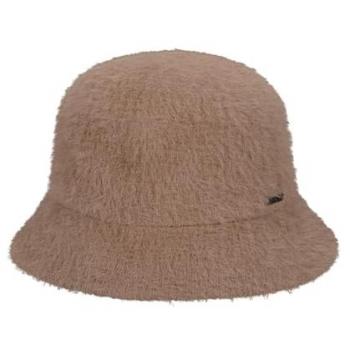 Barts Women's Lavatera Light Brown Faux Fur Bucket Hat