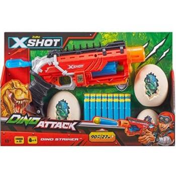 Pistola Zuru X-Shot Dino Attack Dino Striker con 16 Dardos y 4 Huevos